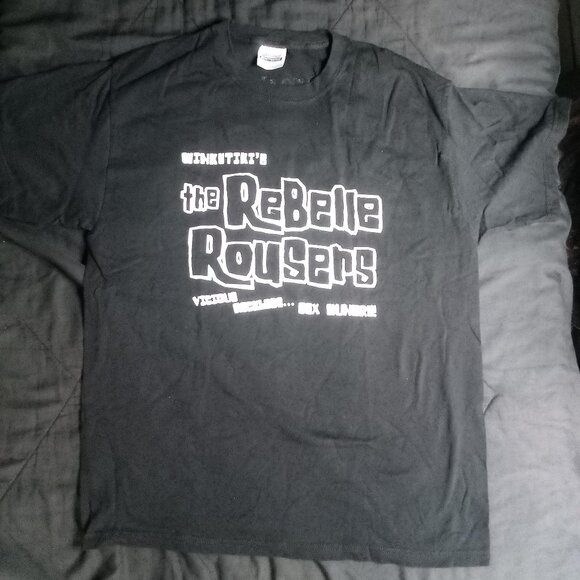 Vintage Vivid Entertainment Winkytiki's Rebelle Rousers T-Shirt - Picture 2 of 6